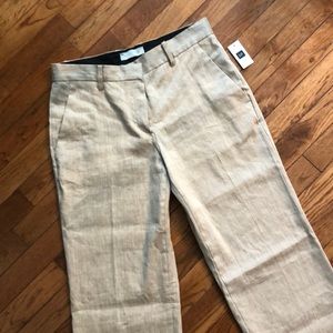 GAP 4R perfect trouser tan NWT